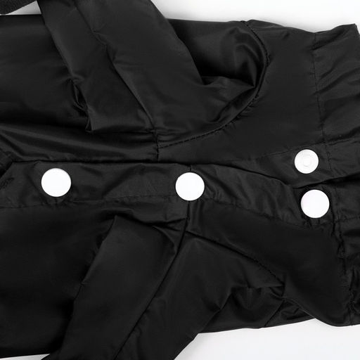 Комбинезон для собак, демисезонный с чехлами на лапы, размер L (ДС 45, Ог 37), чёрный - Simaland фото 5