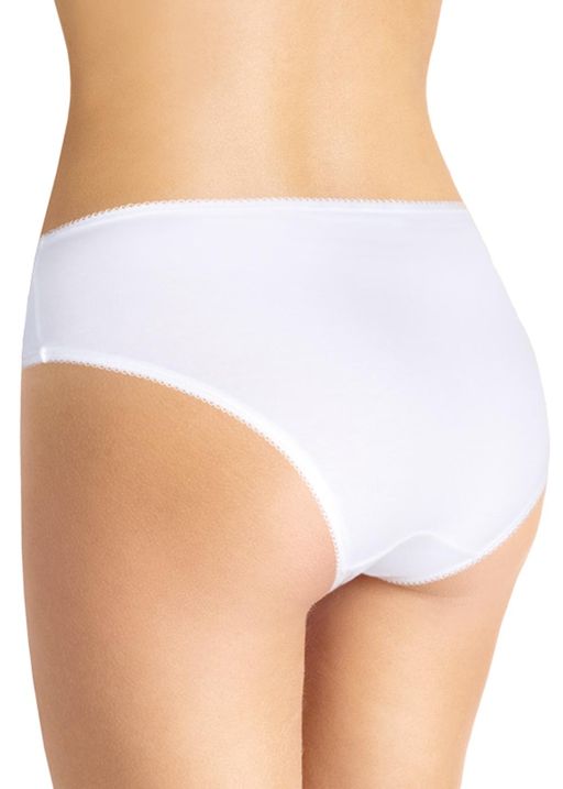 CLE C673 Трусы жен. Кружево хлопок белый - Clever wear фото 2