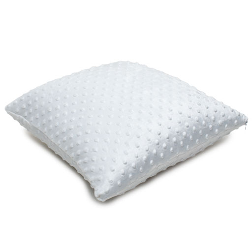 Подушка декоративная 40х40 см, Плюш белый - Традиция фото 2