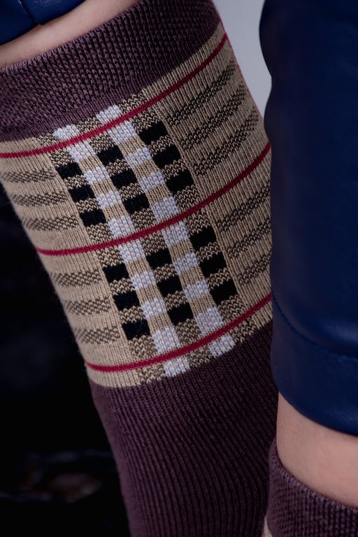 Цена за 6 пар. Носки Шотландия женские плюш - Berchelli фото 6