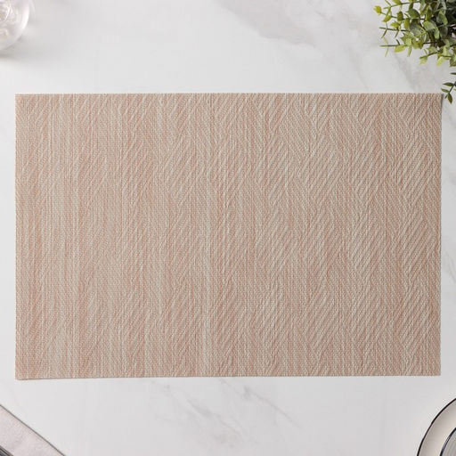 Набор салфеток сервировочных Доляна Энн, 4 шт, 3045 см, цвет бежевый  фото 5