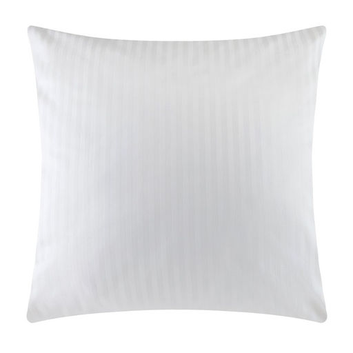 Наволочка «Этель» Hotel, 70×70 см, белая, страйп-сатин, хлопок 100%