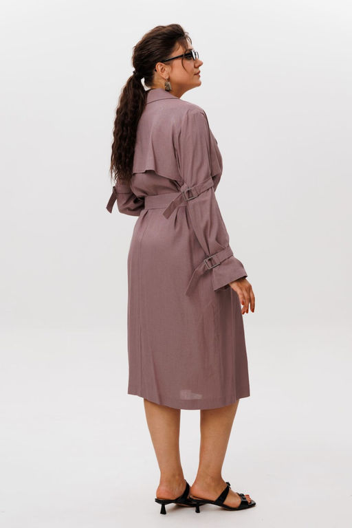 Платье ANELLI 1577 сушенная роза  фото 6