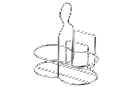 Набор д/специй 2 пр.10,7*8*12 см Витраж на металлической подставке - Elan gallery фото 5