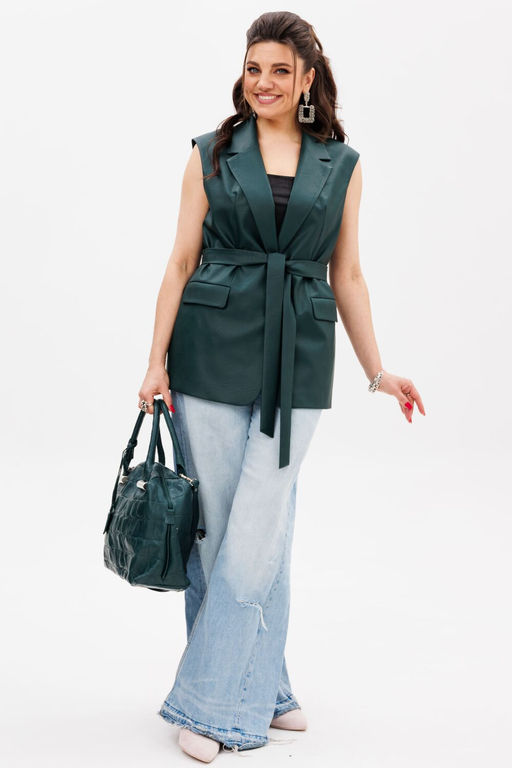 Жилет ANELLI 1502.1 яшмово-зеленый