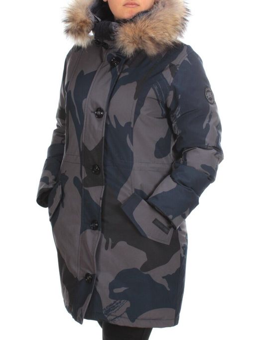AH2580 Camouflage Куртка зимняя женская CANADA GOOSE (200 гр. био-пух) - Fashion фото 3