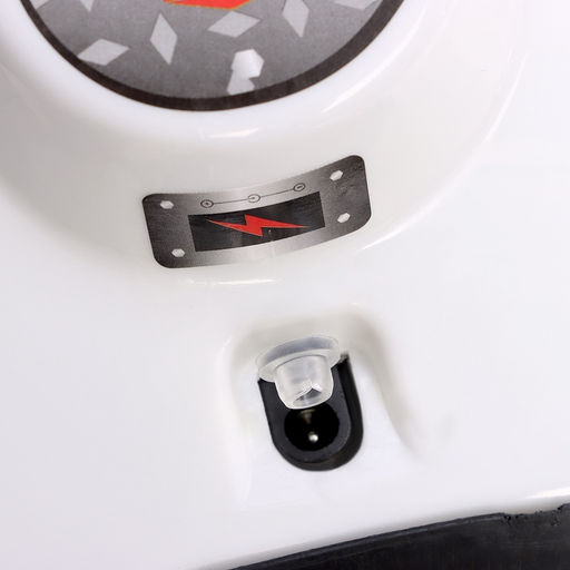 Электромобиль детский «Мотоцикл шерифа», световые и звуковые эффекты, цвет белый