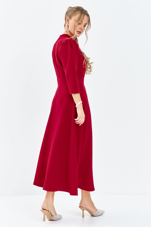 Платье Euro Moda 634 красный