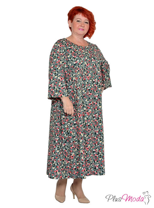 Платье Модель №1740 размеры 44-84 - Plusmoda фото 3