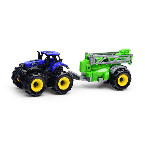 Трактор "Фермерский" с сеялкой, в коробке