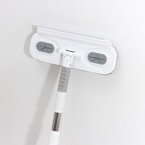 Щётка для окон Raccoon, телескопическая нержавеющая ручка 77(123) см, силиконовый сгон 22 см, велюровая насадка 227 см, цвет МИКС - Simaland фото 10