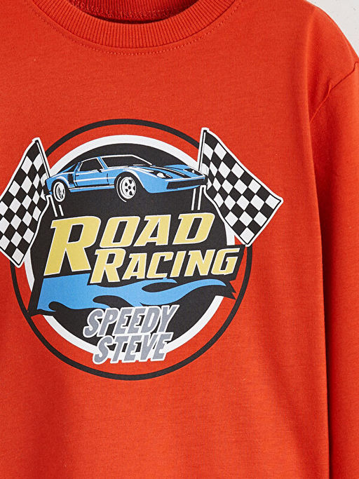 Bask?l? Erkek ?ocuk Ti??rt