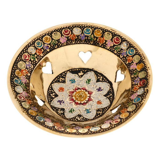 Блюдо «Красота», 10×10×3 см, латунь