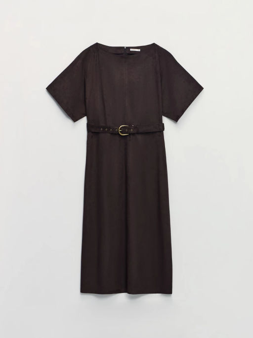 Платье миди с поясом / Zarina