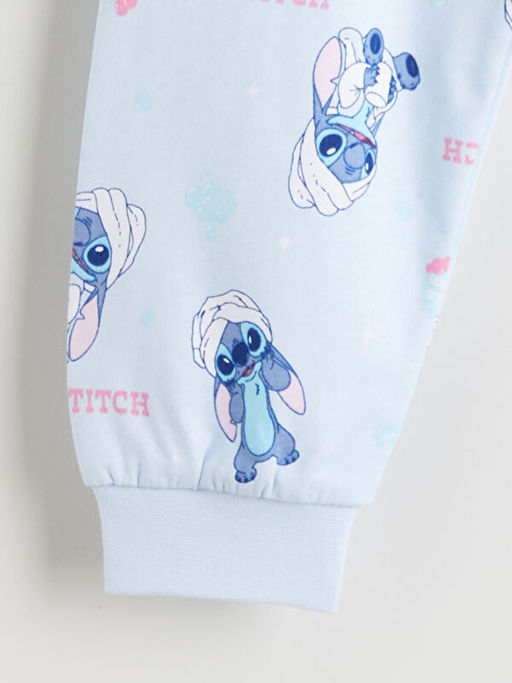 Beli Lastikli Desenli K?z ?ocuk Pijama Alt