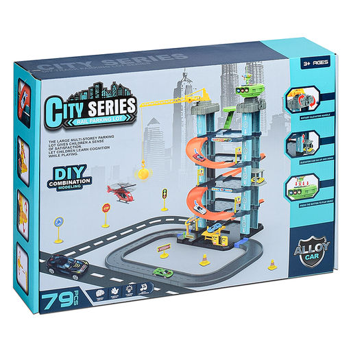 Парковка "Город" 79 дет., в коробке