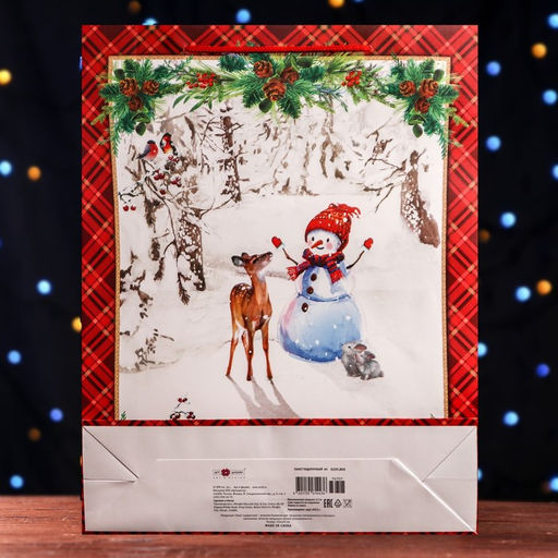 Пакет подарочный Снежный патруль, 33 х 42,5 х 10 см - Simaland фото 6