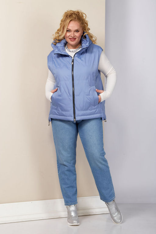 Жилет SHETTI 2189 небесный фото 3