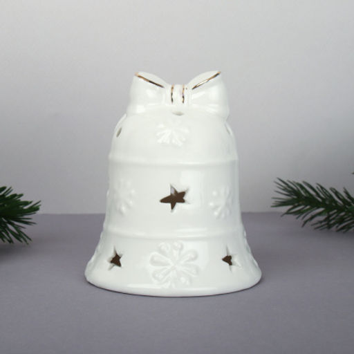 Фигурка Колокольчик с подсветкой 10 см / YZ23775 /уп 48/Новый год - Галеонтрейд фото 3