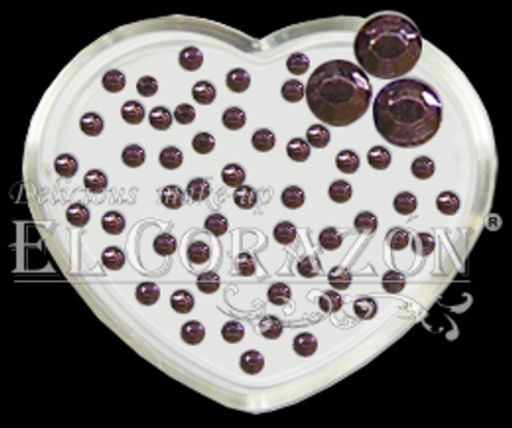 El Corazon Стразы стеклянные 100шт/108 SS6-светлый аметист