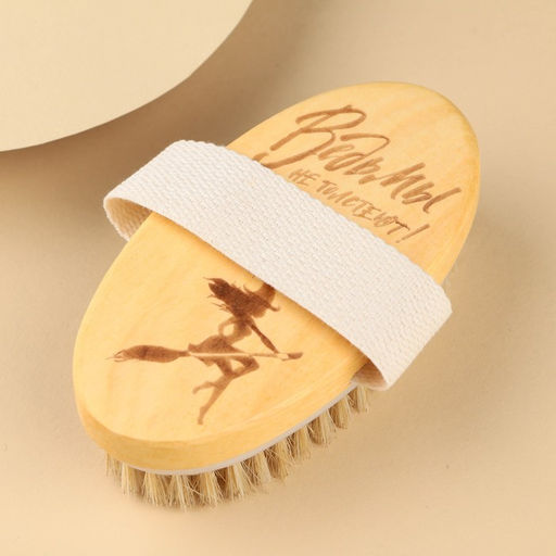 Массажер, щётка для сухого массажа «Ведьмы не толстеют», 12×7 см