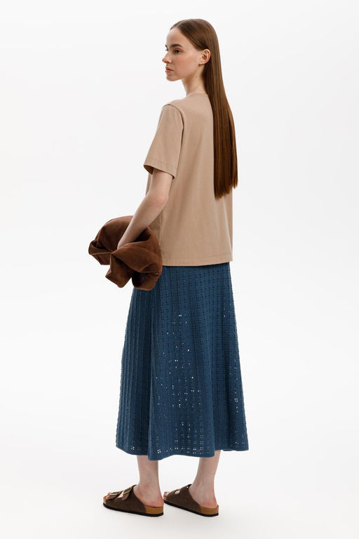 ЕВТ 3289/темно-бежевый фуфайка жен