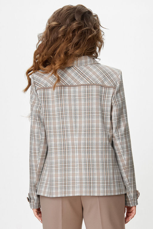 Жакет FITA 20751 бежево-коричневый