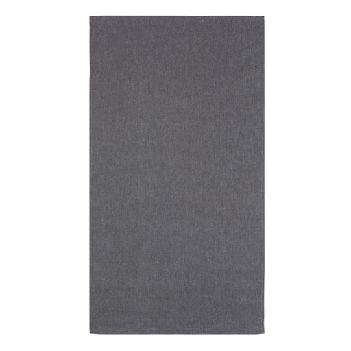 Набор кухонных полотенец Доляна Полосы, 40х70см- 2шт, серый, 50%п/э, 50%хл  фото 5