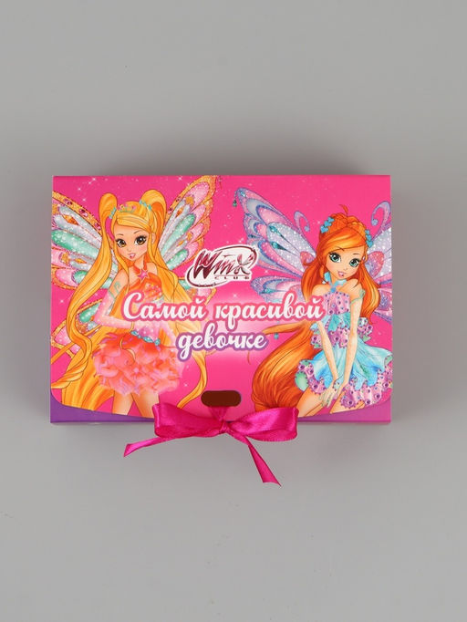 Цена за 3 шт. Коробка подарочная «Девочке», 16,5 х 12 х 5 см