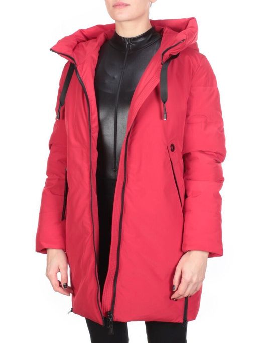 GWD20195-1P RED Пальто зимнее женское PURELIFE (200 гр. холлофайбер) - Fashion фото 7