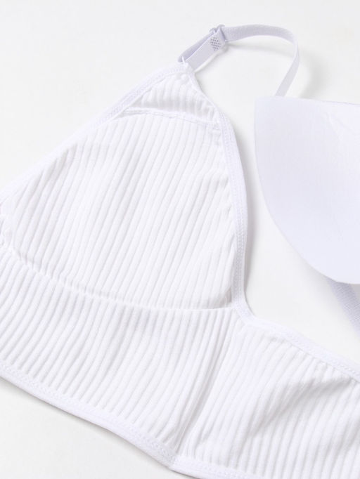 Комплект нижнего белья женский (топ, трусы) Collorista, белый, размер 42-44