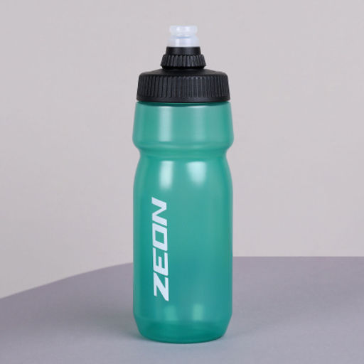 Бутылка для воды велосипедная ZEON WB230 гоночная, клапан NEW кэмэлбак, пищевой hi-quality PP, 700ML цвет green/уп100 - Галеонтрейд фото 2