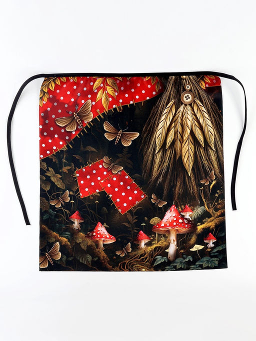 Карнавальный набор «Ворчливая Баба Яга»: передник, повязка, пальцы, нос