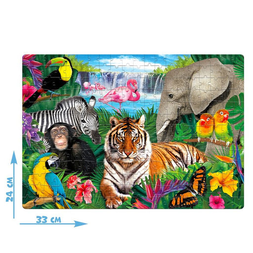 Пазл Тропические животные, 260 элементов - Puzzle time фото 2