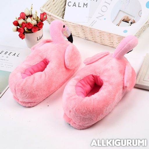 Тапочки домашние Фламинго