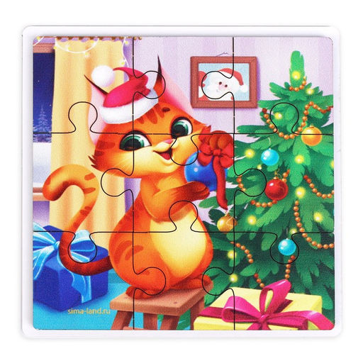 Новогодние пазлы Подготовка к празднику - Лесная мастерская фото 3