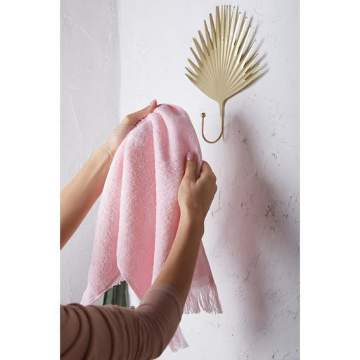 Полотенце махровое LoveLife Fringe 30х60 светло-розовый,100% хлопок, 360 г/м2  фото 7