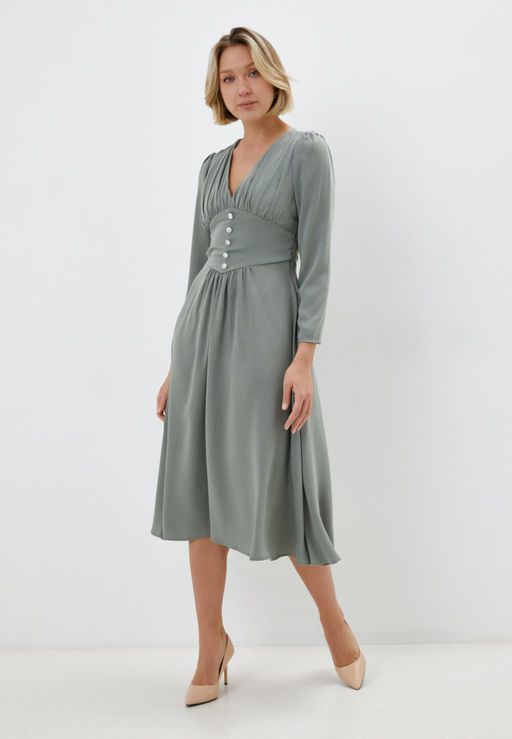 Платье миди в ретростиле - Incity фото 5