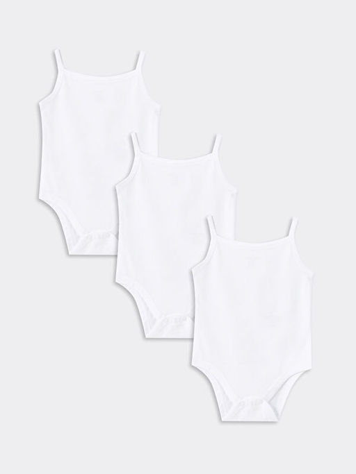 Kare Yaka K?z Bebek ??t??tl? Body 3l?