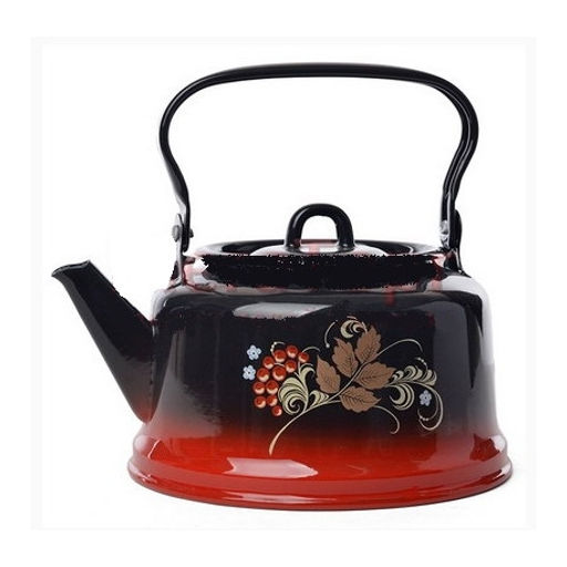 ЭМ_Чайник 3,5 л "Бабушкин" ДЕКОР с тонированием арт С2713.8 СибТ