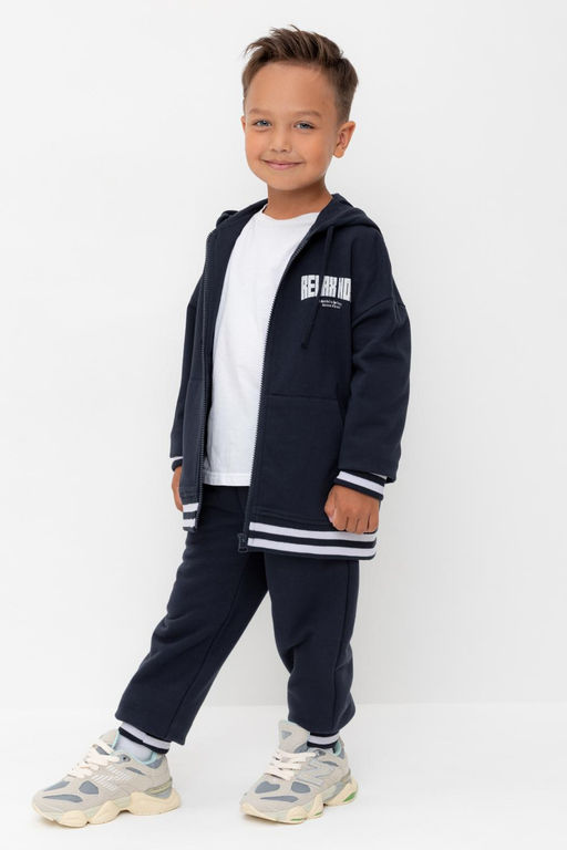 КР 400784/индиго к569 брюки для мал - Crockid фото 4