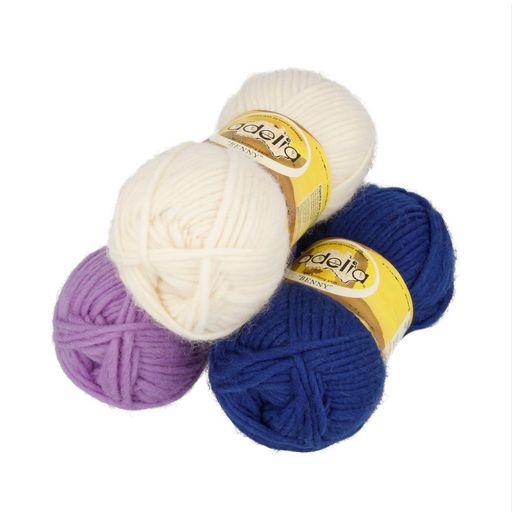 Пряжа ADELIA BENNY 100% шерсть 5 шт. х 100 г 96 м  5 м