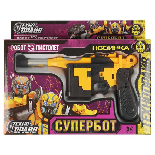 Трансформер - пистолет "Супербот" в коробке 18*12см (2107LO77-R, 358800)