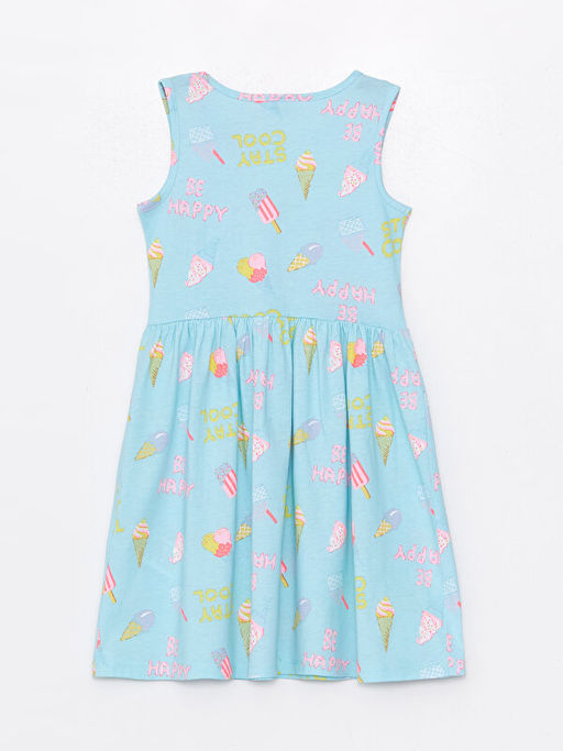 Bisiklet Yaka K?z ?ocuk Elbise - Waikiki фото 2