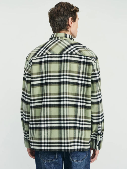 Фланелевая рубашка relax fit / Zarina