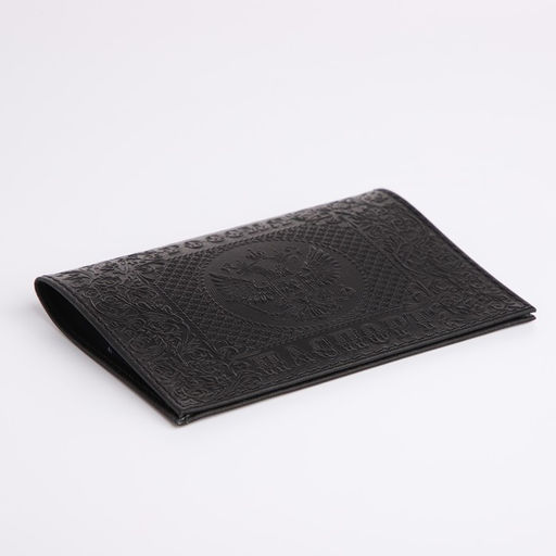 Обложка для паспорта, цвет чёрный - Simaland фото 3