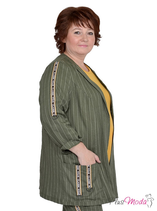 Жакет Модель №637 размеры 44-80 - Plusmoda фото 3