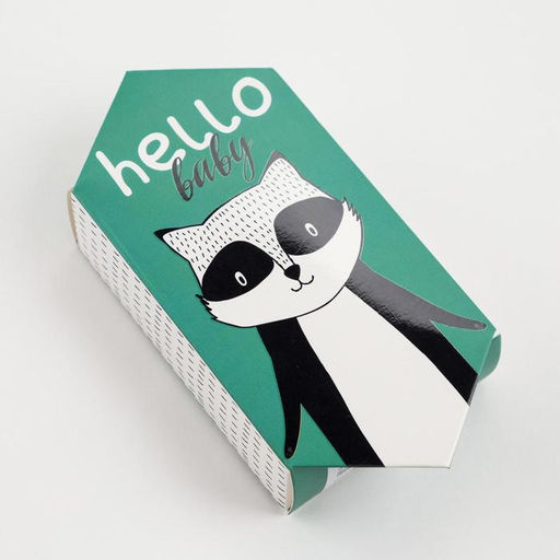 Полотенце махровое Енот 30х30 см, 100 хлопок, 340г/м2 - Этель фото 4