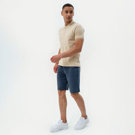 Футболка поло мужская MINAKU REGULAR FIT: бежевая, р-р 44