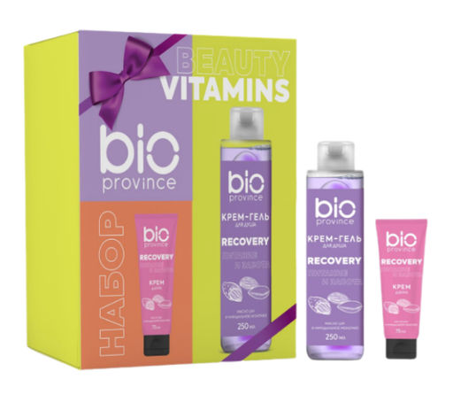 SOELL BIOPROVINCE набор Beauty vitamins (крем-гель д/душа 250мл + крем д/рук питательный 75мл)